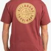 Billabong STAMP - Print T-shirt - Oxblood -Billabong Shop 0ba8f24137f84858870aea0a7800a5c0
