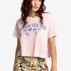 Billabong BMANCHES COURTES - Print T-shirt - Pink Lady -Billabong Shop 15505e6bec114c8d8cc8ac4633c47846