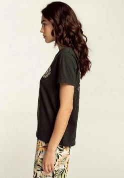 Billabong MANCHES COURTES - Print T-shirt - Off Black -Billabong Shop 190bee7c1f6a4b49ad5028ec1820e8a8