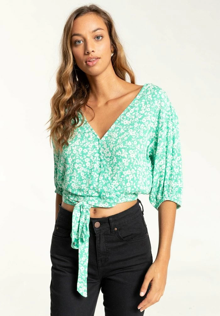 TOO CUTE - Blouse - tropical green Billabong TOO CUTE - Blouse - Tropical Green -Billabong Shop 219b968dc0ed43d09f2d9d9b7bb63c04