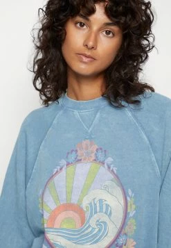 Billabong SALTY BLONDE COASTAL CREW - Sweatshirt - Deja Blue -Billabong Shop 27cff3ca694440988e9e144f0cac6f87