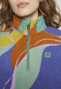 Billabong BOUNDARY MOCK - Fleece Jumper - Sea Green -Billabong Shop 27dd9d9184ee447fb8009740e5cc32ce