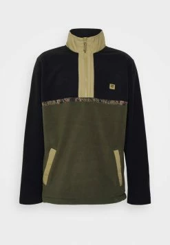 Billabong BOUNDARY MOCK LITE - Fleece Jumper - Dark Olive -Billabong Shop 2e81771784c947a8907cc605d7fe6273