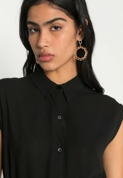 Billabong LITTLE FLIRT - Shirt Dress - Black -Billabong Shop 32edbba946544662bbd5ed93fd9ddd79