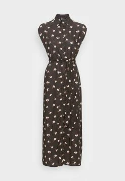 Billabong LITTLE FLIRT - Shirt Dress - Off Black -Billabong Shop 3385156d3fc54c75b46a911091d3023f