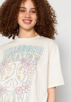 Billabong PEACE AND LOVE - Print T-shirt - Salt Crystal -Billabong Shop 3735cb82fe6242e3ae2dd87a88e202d2