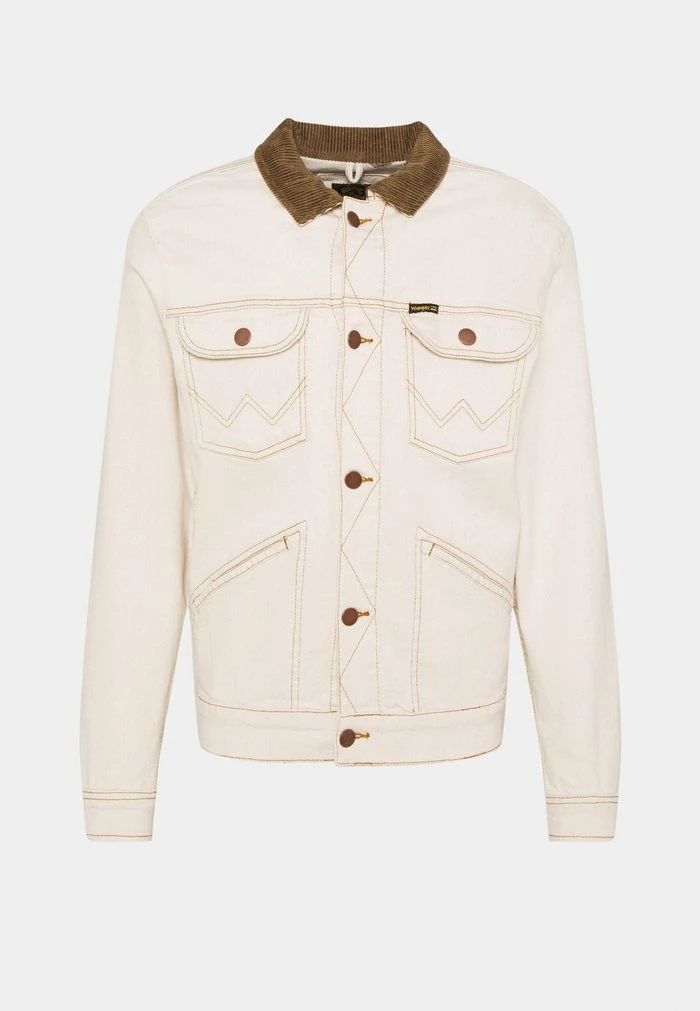 BILLABONG X WRANGLER TEAM RANCH JACKET - Denim jacket - natural BILLABONG X WRANGLER TEAM RANCH JACKET - Denim Jacket - Natural -Billabong Shop 3870df15900241fd9ba85ebbb3f4a5bc