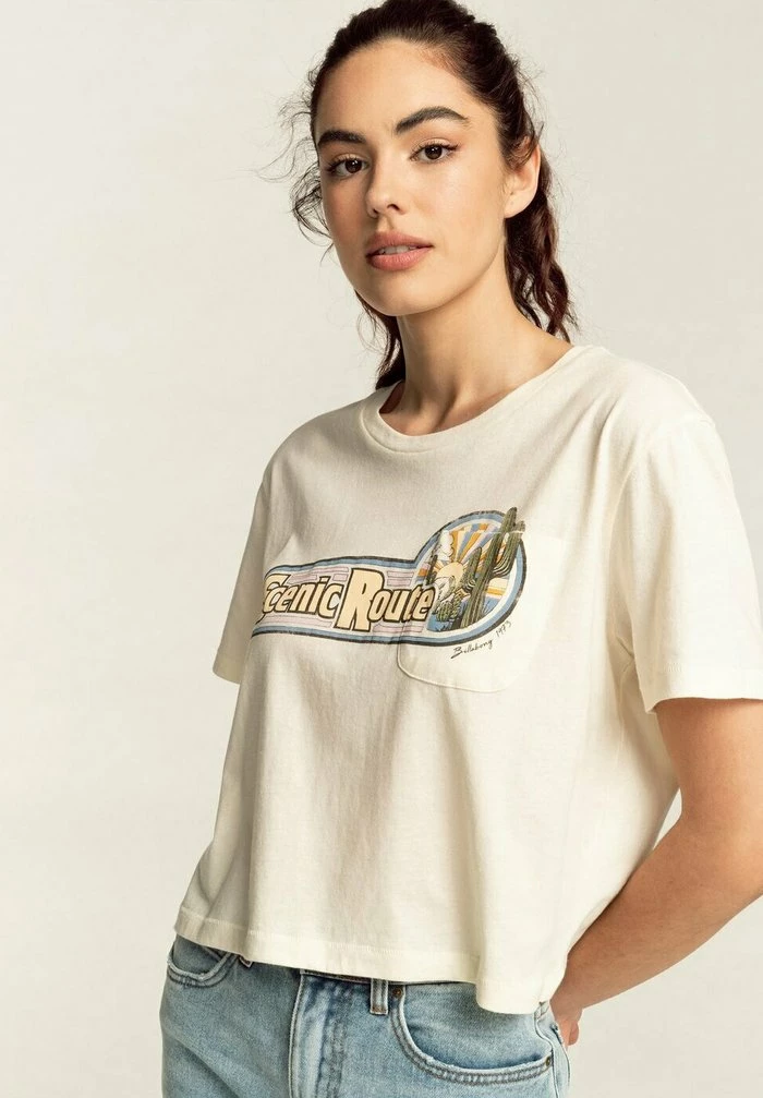 SCENIC ROUTE - Print T-shirt - salt crystal Billabong SCENIC ROUTE - Print T-shirt - Salt Crystal -Billabong Shop 3df0d75a4cff4478ba53313126ef3f8b