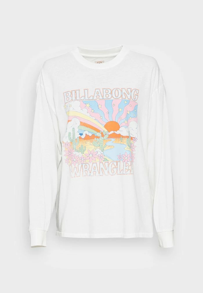 WRANGLER BOYFRIEND CREW - Long sleeved top - salt crystal Billabong WRANGLER BOYFRIEND CREW - Long Sleeved Top - Salt Crystal -Billabong Shop 41a02fbe6f804442ad2108d0311befa0