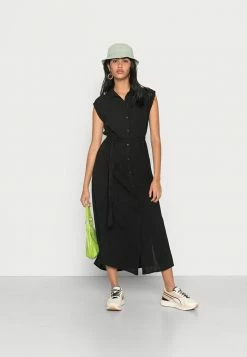 Billabong LITTLE FLIRT - Shirt Dress - Black -Billabong Shop 43f410b7ab7441bfa4ea42be26913048