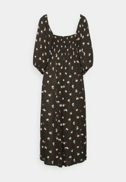 Billabong SWEPT AWAY - Maxi Dress - Off Black -Billabong Shop 468a6b89393340669fe39c14ade847e4