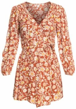 Billabong Day Dress - Red Clay -Billabong Shop 6080c8260fb44b77a38805dbc2251c56