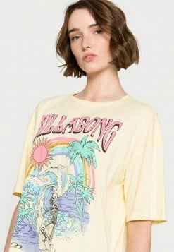 Billabong OVER THE RAINBOW - Print T-shirt - Lemon Drop -Billabong Shop 6284e30d0b984860bd2282088efd1e4c