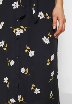 Billabong LITTLE FLIRT - Shirt Dress - Black -Billabong Shop 6b0e755bec2548fb8d32422e487d601c