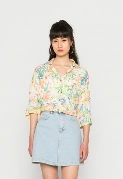Billabong ALL GOOD - Button-down Blouse - White Multi