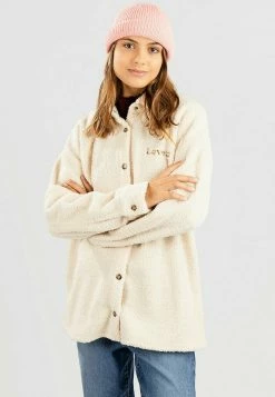 Billabong STORY TELLER - Fleece Jacket - Antique White