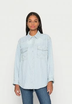 Billabong HEADED WEST - Button-down Blouse - Rodeo Blue
