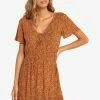 Billabong DAY TRIPPIN - Day Dress - Toffee -Billabong Shop 730317dfc3ad43d0958c2f619985a419