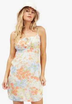 Billabong Day Dress - White Multi