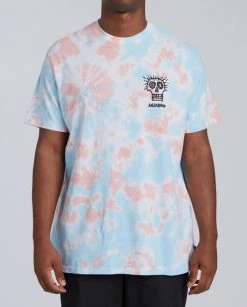 Billabong BAD BILLY - Print T-shirt - Seaglass