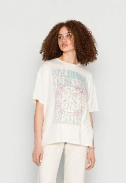 Billabong PEACE AND LOVE - Print T-shirt - Salt Crystal