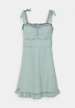 BILLABONG X WRANGLER LOVELY DAY - Denim Dress - Blue Surf