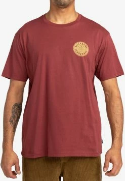 Billabong STAMP - Print T-shirt - Oxblood -Billabong Shop b33d0a3cd1c74025bb061b2381cfecdf