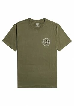 Billabong MANCHES COURTES - Print T-shirt - Military
