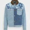 BILLABONG X WRANGLER TEAM RANCH MIXUP - Denim Jacket - Salt -Billabong Shop bf0e7bfd8dfc49a6bab40b020552438f