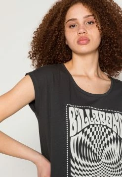Billabong ALL NIGHT - Print T-shirt - Off Black -Billabong Shop c600827768ec4939a53a839a341d991a
