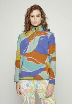 Billabong BOUNDARY MOCK - Fleece Jumper - Sea Green