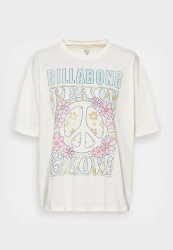 Billabong PEACE AND LOVE - Print T-shirt - Salt Crystal -Billabong Shop cc5c868c036345e3a36b6653e122b3e7