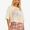 BILLABONG SALTY BLONDE - Print T-shirt - Beige