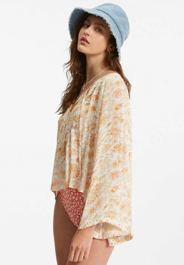 Blouse - orange Billabong Blouse - Orange -Billabong Shop d06cdcb5a46d4abc852b81790940e9f2