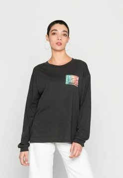 Billabong WAY OUT - Long Sleeved Top - Off Black