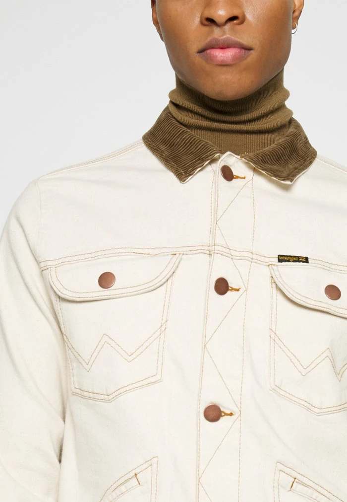 BILLABONG X WRANGLER TEAM RANCH JACKET - Denim jacket - natural BILLABONG X WRANGLER TEAM RANCH JACKET - Denim Jacket - Natural -Billabong Shop d46e441e295345289be2f00d1a5a8990