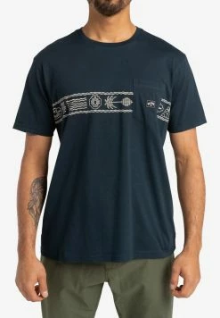Billabong SPINNER - Print T-shirt - Navy