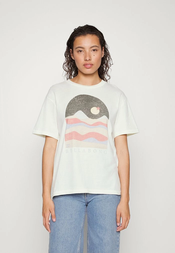SOMETHING IN THE WAY - Print T-shirt - salt crystal Billabong SOMETHING IN THE WAY - Print T-shirt - Salt Crystal -Billabong Shop d91530cbdaf04c029f4373cd54b5a163