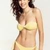 Billabong SS BANDEAU - Bikini Top - Citron
