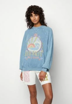 Billabong SALTY BLONDE COASTAL CREW - Sweatshirt - Deja Blue