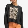 Billabong GO WITH FLOW - Long Sleeved Top - Off Black -Billabong Shop f84296c7b3ec49e5b8b9c8c30d6cec4c