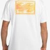 Billabong CRAYON WAVE - Print T-shirt - White -Billabong Shop fb06fa75128141629b0ff9f3835a81b9