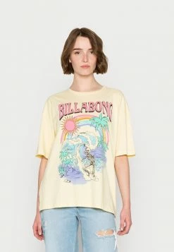 Billabong OVER THE RAINBOW - Print T-shirt - Lemon Drop